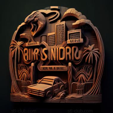 3D модель Игра St Gangstar Rio City of Saints (STL)